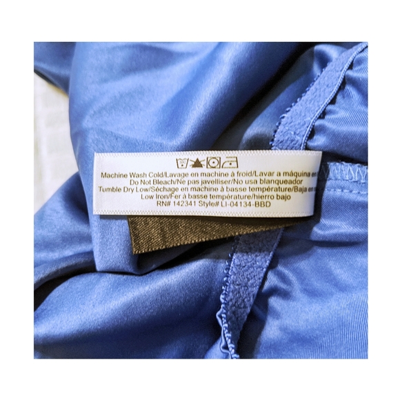 Adore Me Blue Baby Doll Top - Picture 2 of 7